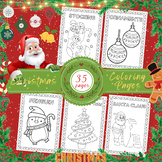 Printable Christmas Coloring Sheets | Christmas Coloring Pages