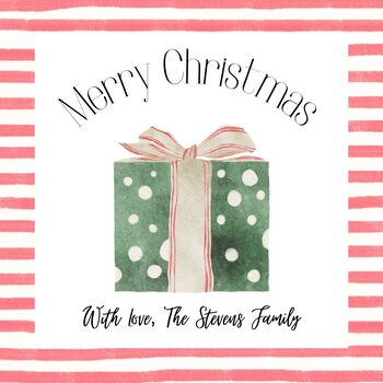 Free Printable Christmas Gift Tags: Add a Personal Touch to Your Presents -  California Unpublished