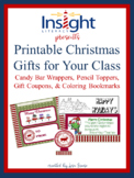 Printable Christmas Gifts for Your Class