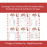 Printable Christmas Party Games for All Ages, Would You Ra