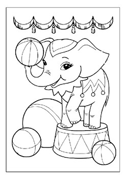 Color in Fun: Circus Coloring Book: Adult Coloring Fun, Stress Relief  Relaxation and Escape (Series #40) (Paperback) 