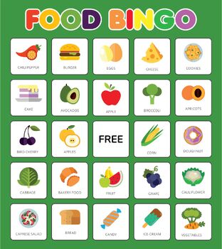 Printable Color Bingo For Preschoolers by Artnoy | TPT