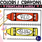 Printable Color Labels