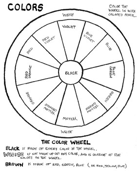 Colour Wheel Template Printable from ecdn.teacherspayteachers.com