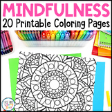 Printable Coloring Pages For Kids & Teens - Mindfulness Ca