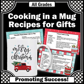 Printable Cooking in a Mug Recipes for Mug Exchange Christmas Gifts for ...