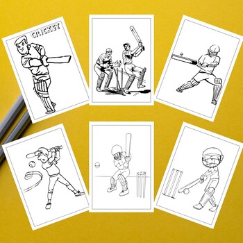 Gully Cricket Line Art Vector Indian Stock Vector (Royalty Free) 2189783621  | Shutterstock