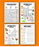 Printable Crossword Puzzles for Kids