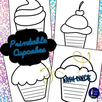 Preview of Printable Cupcakes