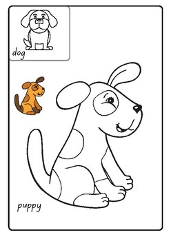 cute baby animal coloring pages printable