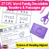 CVC Decodables - CVC Decodable Books - CVC Decodable Readers