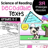 Decodable Readers, Books, and Passages BUNDLE Works well w