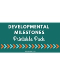 Printable Developmental Milestones Handout Pack