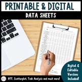 Printable & Digital Data Sheets - ABA Therapy MEGA BUNDLE