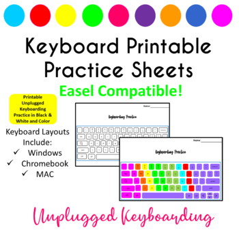 Printable Digital Keyboarding Practice Sheets Typing Practice Fill In The Blanks