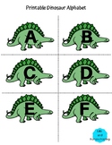 Printable Dinosaur Alphabet for Preschoolers