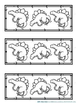 bookmarks to color dinosaur by curious jones teachers pay teachers