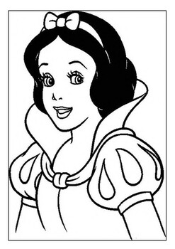 Printable Disney Snow White Coloring Pages, Snow White Coloring Sheets, PDF