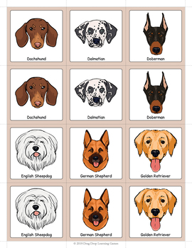 Dog Breed Matching Game – American Kennel Club