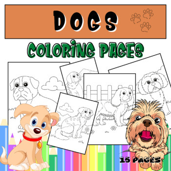 Printable Dog Coloring Pages For Kids:15 Printable/easy and fun drawings