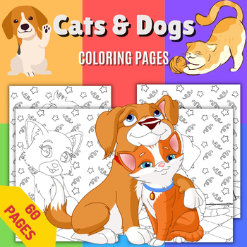 printable coloring pages of puppies and kittens