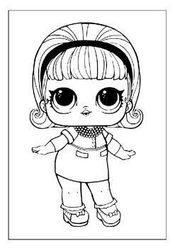 Printable Doll Coloring Pages: Engaging Activities for Kids and ...
