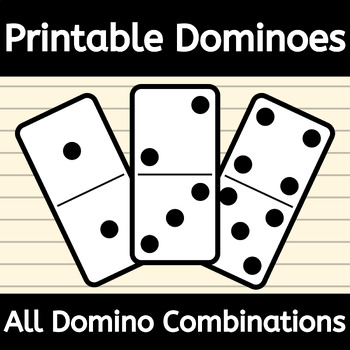 blank dominoes worksheets teaching resources tpt