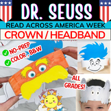 Read Across America Week Dr SEUSS, LORAX, HORTON Headband|