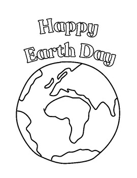 Printable Earth Day Coloring Pages by Social Studies Slinger | TPT