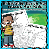 Printable Earth Day Mazes