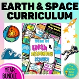 Printable Earth and Space Science Interactive Notebook Bundle