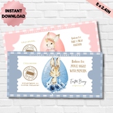 Printable Easter Bunny Bucks Easter Bunny Dollar Bill Pers