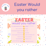 Printable Easter Would you rather