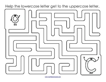 printable easy mazes a to z by yourtherapysource tpt