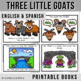 Printable Easy Reader - Three Little Goats (English & Spanish)