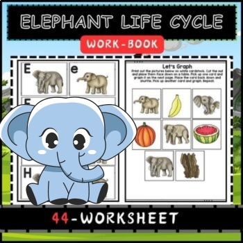 Preview of Printable Elephant Life Cycle Worksheets