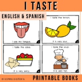 I Taste - Five Senses Emergent Reader (English & Spanish)