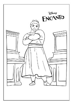 Free Printable Encanto Coloring Pages in PDF