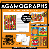 Printable Fall Agamograph Paper Craft {Zip-A-Dee-Doo-Dah Designs}
