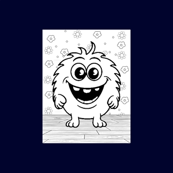 Printable Fall Monsters Coloring Pages Sheets - Fun September October ...