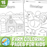Printable Farm Coloring Pages For Kids