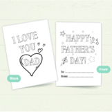 Printable Father's Day Card | All About Dad Card from Kid 