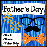 Printable Father's Day Cards & Coupons {Father's Day Craft