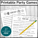 Printable Fill In The Blank Stories like MadLibs