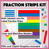 Printable Fraction Strips Kit