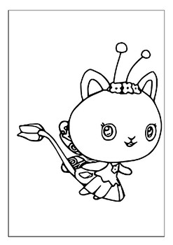 Printable Gabby's Dollhouse Coloring Pages: A Creative Adventure for Kids