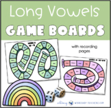 Printable Game Boards Word Work With Long Vowel Pairs Phon