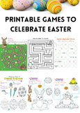 Printable Games to Celebrate Easter