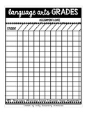 Printable Grading Sheets - Gradebook - Grade Book - All Subjects