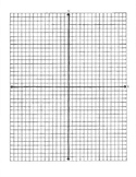 Printable Graph Paper 4 Quadrant